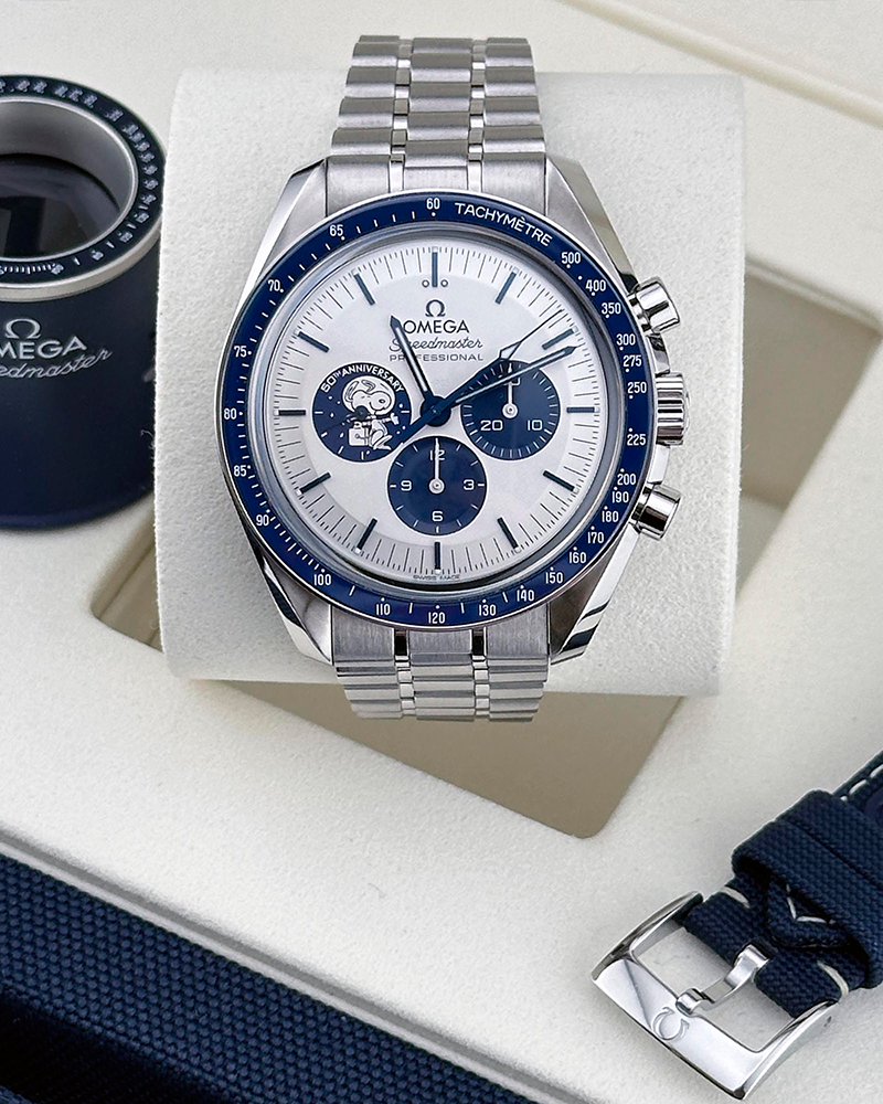 Speedmaster Anniversary Series 42 mm + PULSERA EXTRA de nailon recubierto | Con caja + certificado