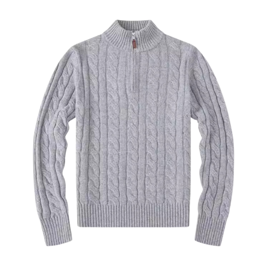 Verbier half zip sweater