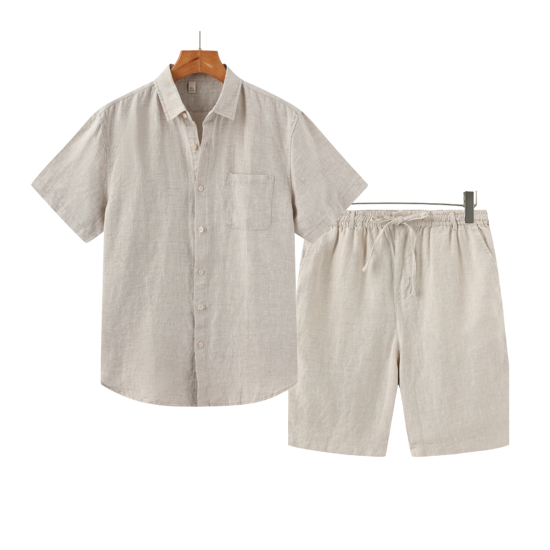 Old Money Linen Sets (Short Sleeve)