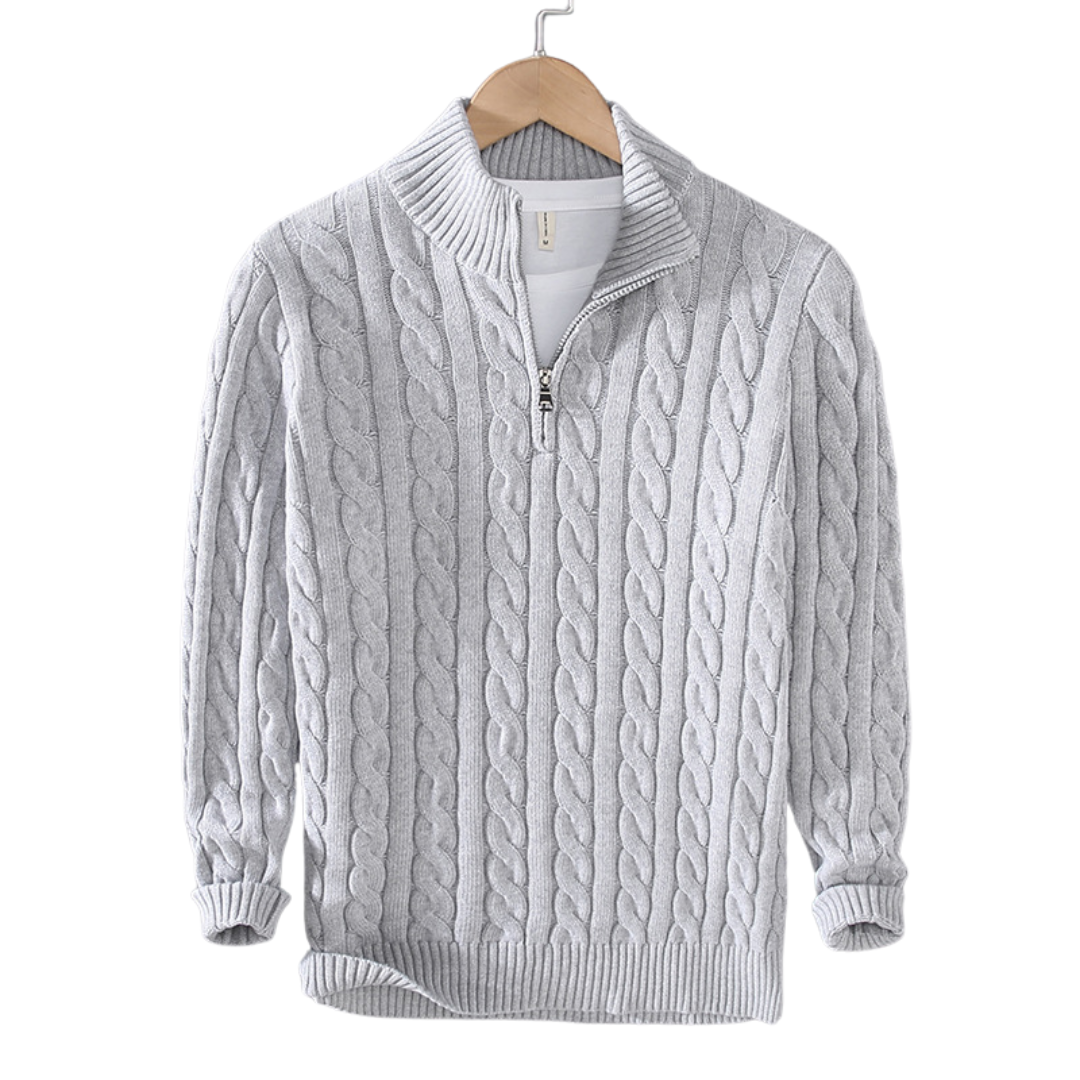 Verbier half zip sweater