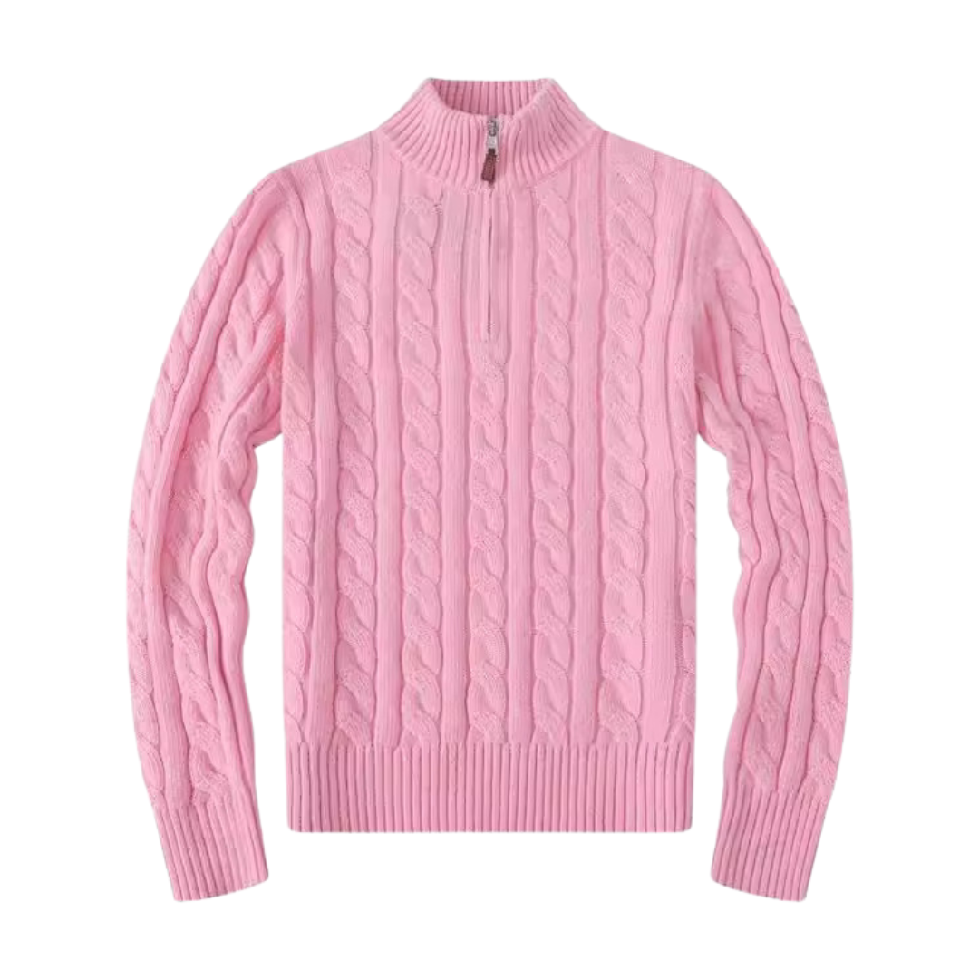 Verbier half zip sweater