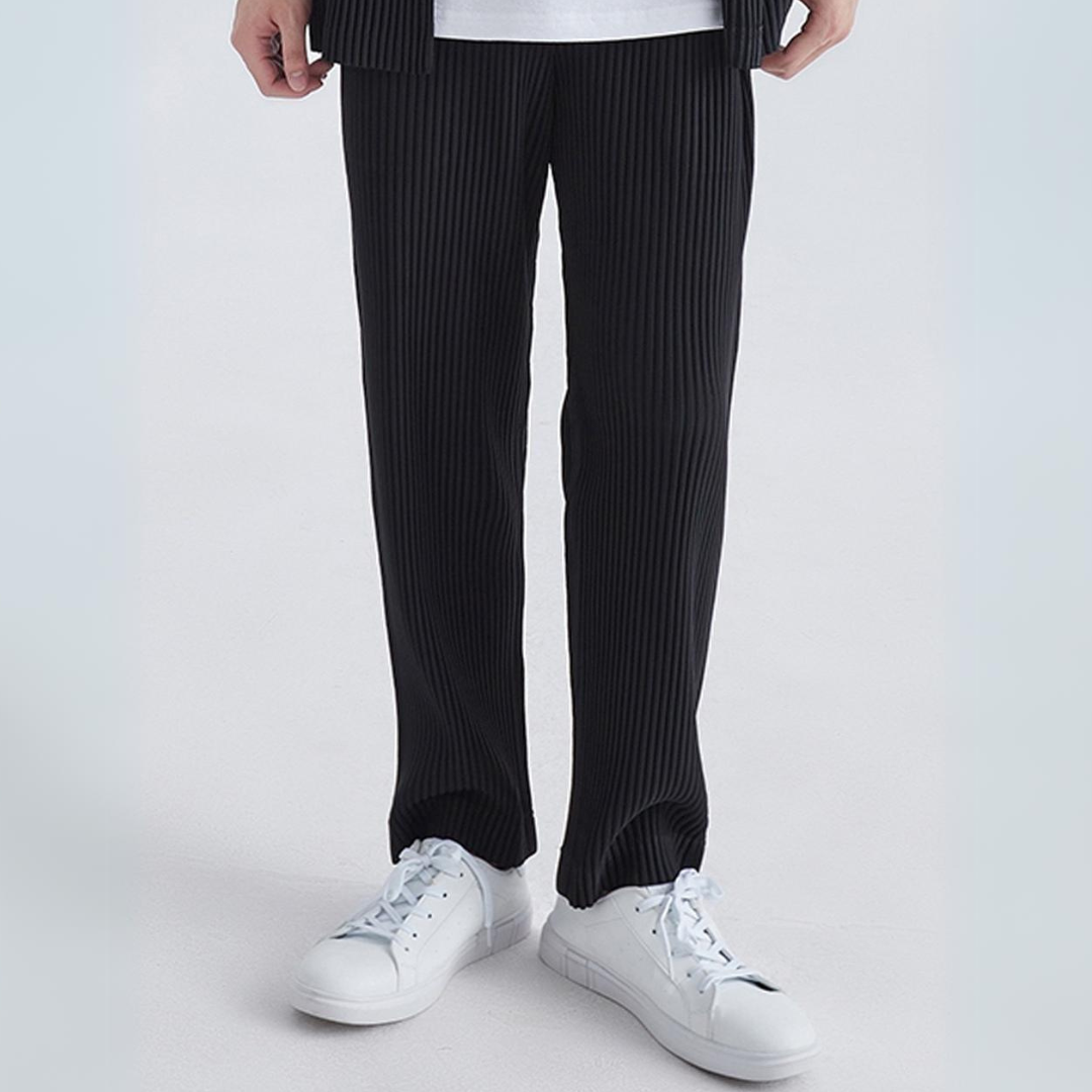 Ribbed Cotton Trousers