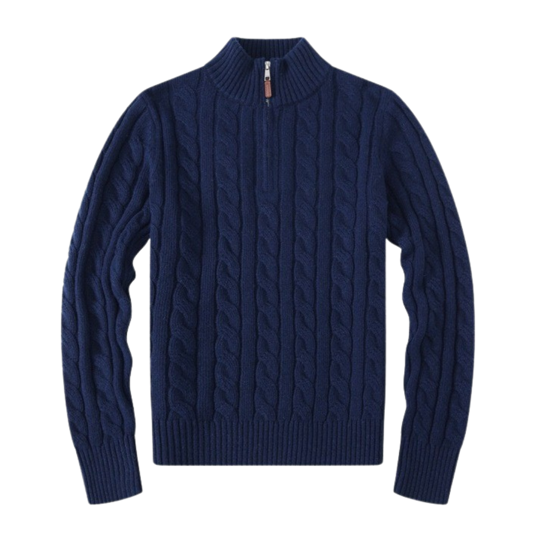 Verbier half zip sweater