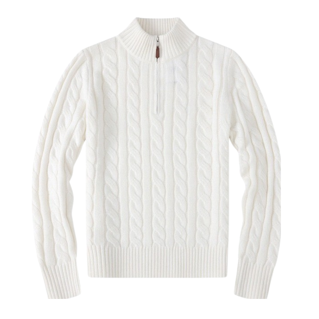 Verbier half zip sweater