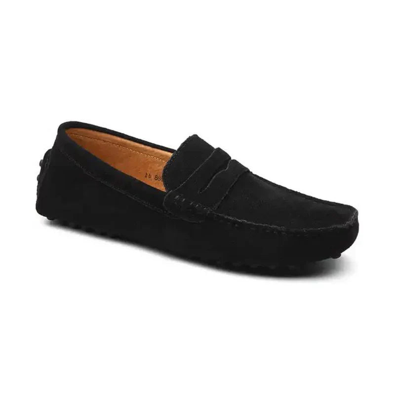 Suede Driver Loafers 