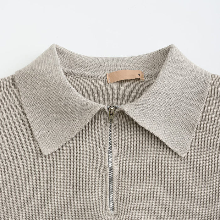 Cesare half zip sweater